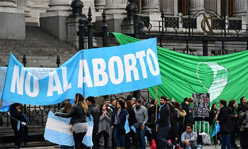 Argentina dice “no” al aborto